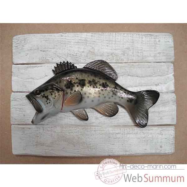 Cadre poisson d'eau douce Cap Vert Black bass -CADR11 dans