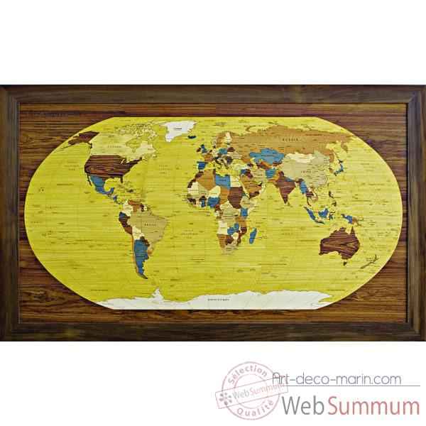 Puzzle carte du monde Vilac